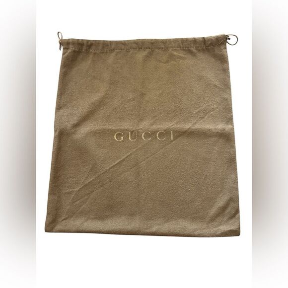 GUCCI Cotton Drawstring Dustbag - Picture 1 of 6